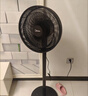 美的（Midea）【超级单品】七叶轻音立式电风扇家用柔风落地扇台式桌面小型风扇大风量节能摇头宿舍电扇 SAF30AB 实拍图