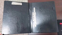 金得利A4多功能文件夹双强力夹皮质经理秘书房产销售夹资料夹签约本高档商务会议文件合同夹板黑色AF1802 实拍图
