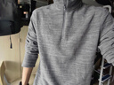 迪卡侬男式山地徒步摇粒绒保暖夹克MH100 灰色 4094328 M 实拍图
