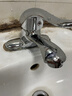 名爵（MEJUE）卫浴水龙头冷热面盆龙头黄铜双孔三孔洗手盆卫生间混水阀Z-012842 实拍图