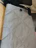 MUJIOBP再生绗缝 便携斜挎包 包包女包 单肩包 EF12CC4A 灰色 长16*宽20.5cm 实拍图