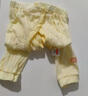 贝瑞加（Babyprints）宝宝开裆裤2条装新生儿纯棉长裤婴儿按扣款裤子 小熊+黄 59 实拍图