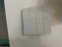 公牛（BULL）空白面板 G12系列 空白板带出线孔面板墙堵洞遮丑 G12B104 象牙白 实拍图