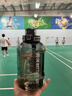 BOTTLED JOY吨吨桶运动杯子大容量塑料杯直饮吨吨杯喝水杯子户外骑行水壶黑色 实拍图