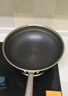 康巴赫316L不锈钢炒锅不粘锅少油烟炒菜锅赠蒸屉32cm电磁炉燃气灶通用 实拍图
