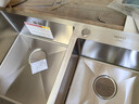 华帝（VATTI）水槽厨房洗菜盆一体盆 洗碗大双槽水池盆304不锈钢台下盆092210A 实拍图