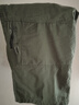 【纯棉耐穿】夏季男士七分裤爸爸短裤宽松休闲中裤薄大裤衩秋季 8817军绿色 2XL [125斤-150斤] 实拍图