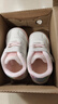 泰兰尼斯冬季学步鞋加绒保暖男宝宝鞋子女童婴儿鞋软底机能鞋白/粉23 实拍图