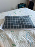 林夕一晨纯棉老粗布全荞麦壳枕头睡眠专用枕头深度颈椎枕芯护枕套荞麦皮 七彩格成人款荞麦壳枕头 40*60 实拍图
