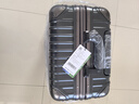 爱华仕铠甲行李箱20英寸男拉杆箱可登机旅行箱商务铝框箱女硬壳密码箱 实拍图
