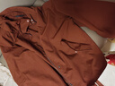 优衣库女装休闲连帽短外套/时尚百搭25秋冬新款479229 37 栗色 XL /165/92A 实拍图
