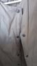 无印良品（MUJI）女式 轻量羽绒便携式 无领 夹克 羽绒服女款  浅米色5A XL 实拍图