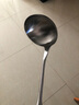 onlycook 锅铲304不锈钢汤勺 加厚木柄炒菜铲子家用牛排煎铲漏勺粉捞勺 汤勺/单个 实拍图