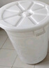 福爱家加厚60升大白桶大水桶垃圾桶大容量塑料储水桶大圆桶 装水约120斤 实拍图