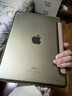毕亚兹 适用iPad Air2保护套 iPad6代苹果平板电脑保护后外壳 轻薄防摔 休眠三折皮套男女款 PB13-土豪金 实拍图