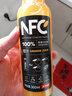 农夫山泉100%纯果汁NFC橙汁300ml*10瓶整箱鲜果冷压榨饮料礼盒热门商品 实拍图