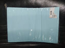 天章 （TANGO）A4封面纸 双面凹凸皮纹纸 云彩纸 标书封面纸压纹纸厚硬卡纸台卡打印纸手工卡纸 浅蓝色180g100张 实拍图