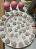 COOKSS蝴蝶面模具自动封边婴儿辅食模具馄饨模具云吞小混沌工具3件套粉 实拍图