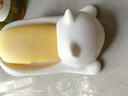 新款沥水肥皂盒个性卡通猫咪创意可爱家用浴室香皂盒沥水家用肥皂 可爱猫咪皂盒【2个装】可沥水 实拍图