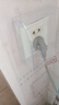 GEIYURIC 插座防水罩自粘贴式保护盖套防水盒防溅盒浴室卫生间86型防溅盒 透明（粘贴） 实拍图