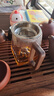 忆壶茶（YIHUTEA）玻璃公道杯带过滤网茶漏套装茶具配件茶海分茶器加厚功夫茶杯大号 【升级创意款】山底木把公道杯 实拍图