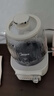 美的（Midea）花漾0胶水全玻璃养生壶 多功能煮茶壶 母婴烧水壶 恒温电热水壶 全自动一体煮茶器1.2L YS12B302J 实拍图