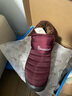 回力女鞋棉鞋女雪地靴冬季加绒加厚保暖中老年人防水防滑高帮妈妈鞋子 紫红色升级款 39 建议买大一码 实拍图