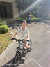 凤凰（Phoenix）儿童自行车6-12岁学生车中大童山地车男女单车脚踏车18寸 太空灰 实拍图