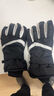 目丸保暖手套男女户外冬天骑行防寒风加绒厚触屏女防水冬季棉滑雪手套 9#深灰色 深度暖手套-男款 实拍图
