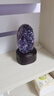 恰好石光在天然乌拉圭紫水晶洞原石紫晶块紫晶簇摆件紫水晶消磁石 500克紫晶簇配底座 实拍图