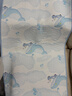 babycare婴儿天丝苎麻凉席宝宝透气凉垫幼儿园抗菌凉席鲸鱼乐车65*120CM 实拍图