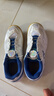YONEX尤尼克斯羽毛球鞋yy入门级训练减震动力垫男女SHB101CR白/蓝 37码 实拍图