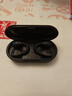 山水（SANSUI）W90S 蓝牙耳机不入耳开放式 骨传导概念无线耳夹式夹耳 运动跑步通话降噪 适用于苹果小米华为 黑 实拍图