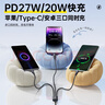 倍思 Type-C数据线三合一苹果PD快充20W一拖三适用特斯拉车载充电器线iPhone15/16苹果安卓手机1.5米 实拍图