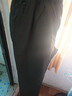 【纯棉耐磨】春秋季纯色休闲裤男士宽松大码直筒裤工装加绒工作裤 军绿色+浅灰色 【夏薄款】 XL 【适合140-160斤体重】 实拍图