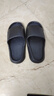 2025年踩屎感拖鞋家居防滑拖鞋女EVA防臭轻便超软凉拖鞋男 升级款-黑色 40-41 【建议拍大一码】 实拍图