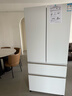 松下（Panasonic）【国家补贴20%】白月光冰箱法式多门515升家用超薄零嵌入自动制冰一级能效NR-ED52APA-W 实拍图