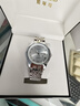 爱琴鸟瑞士认证手表男士石英表 情侣一对表防水商务名表 送情人节礼物 银壳白面-男款 实拍图