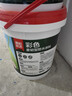 雨虹防水200柔性防水涂料卫生间墙地通用堵漏材料 厨房阳台防水补漏材料 雨虹彩色【刚性】蓝色-墙面 17kg 防水涂料 实拍图