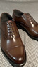 REGAL丽格T29B商务正装鞋三接头皮鞋牛津皮鞋男士皮鞋婚鞋固特异皮鞋男 【NEW】NDBR(深褐色) 39 实拍图