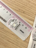 得力（deli）时尚色彩系列直尺15CM PS材质 刻度清晰 高透耐磨 V755 颜色随机 实拍图