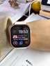 Apple/苹果 Watch Series 10 智能手表GPS款42毫米玫瑰金色铝金属表壳淡桃粉色运动型表带M/L MX1V3CH/B 实拍图