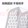 得力（deli）4联带笔筒多功能桌面档案收纳盒文件框栏篮盘书立架 办公用品置物架资料架子镂空灰色78981 实拍图