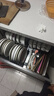 悍高（HIGOLD） 厨房橱柜拉篮碗架抽屉式碗篮加厚304不锈钢底板调味篮双层碗碟篮 700柜2层-PDL1.0系列套装 实拍图