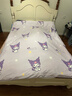 水星儿童被套A类60支长绒棉被套单件被罩全棉宿舍学生儿童被罩150*210cm 实拍图