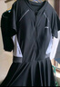 李宁（LI-NING）泳衣女连体裙式游泳衣遮肚显瘦抗氯速干温泉泳装546 黑色 XXXL  实拍图