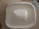 五月花泡脚桶加深21cm*1只装手提足浴桶养生家用便携按摩免安装不漏电 实拍图