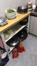 全品屋 厨房置物架落地多功能切菜桌子多层餐边锅具置物收纳柜橱柜窄03 实拍图