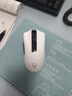 雷神（ThundeRobot） ML201大手无线电竞办公游戏鼠标 六档可调节DPI 远距离传输 省电模式持续续航 ML201白/无线/类肤材质/2400DPI 实拍图