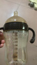 贝因美大容量宝宝婴儿断奶奶瓶PPSU一周岁以上12月+双手柄带吸管300ml 实拍图